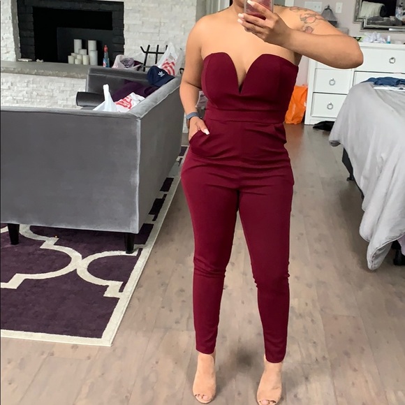 Charlotte Russe Pants - Strapless Romper